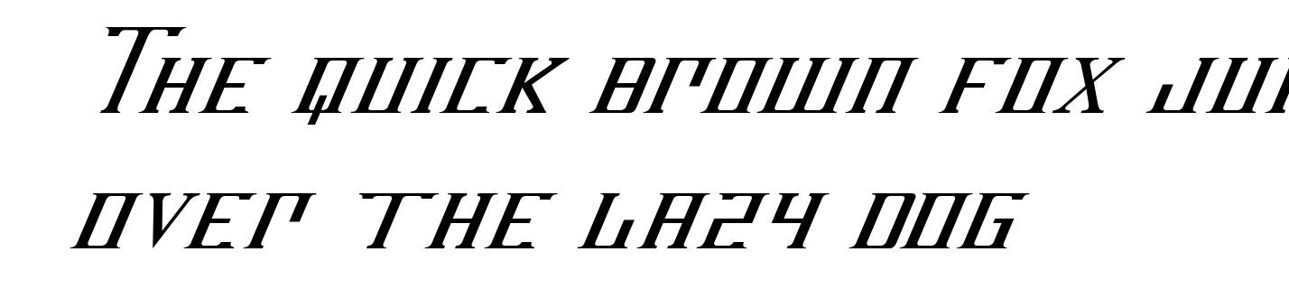 DarkWind Condensed Italic