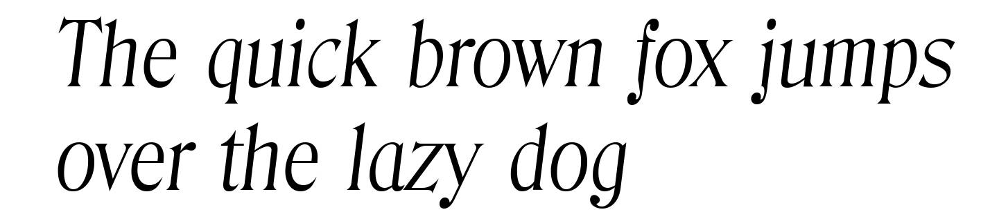 DenverSerial-Light-Italic