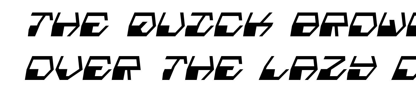 Deranian Condensed Italic