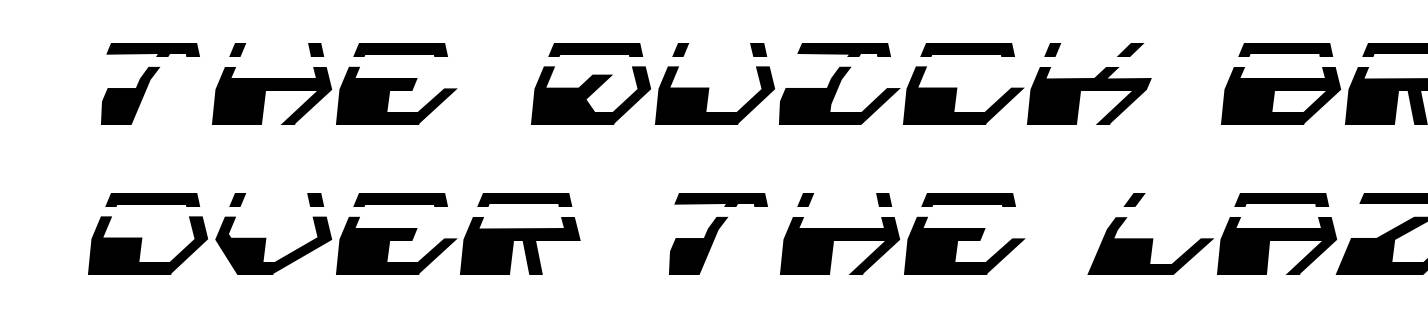 Deranian Laser Italic