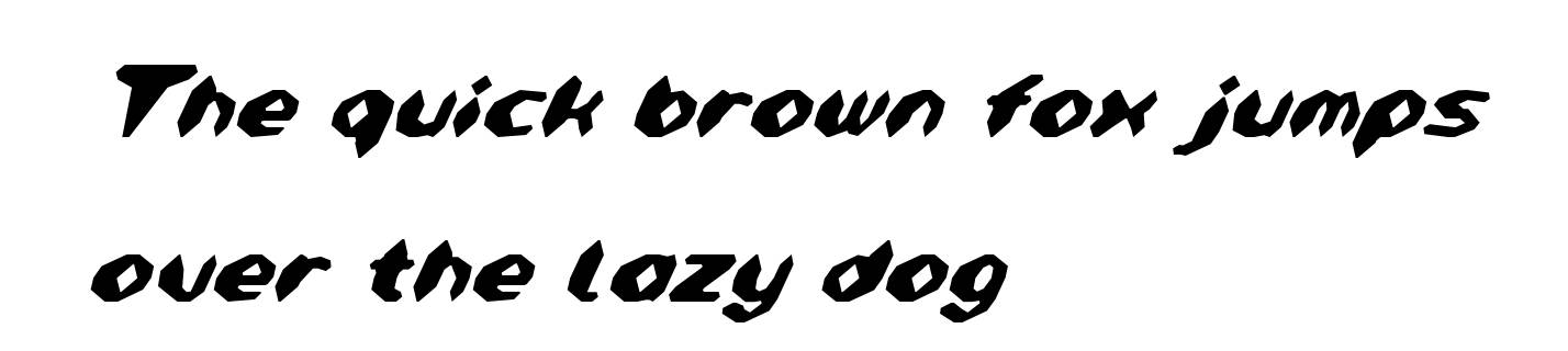 Detonator Condensed Italic