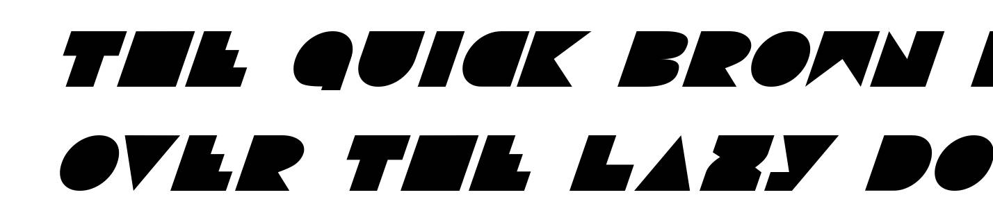 Disco Deck Italic