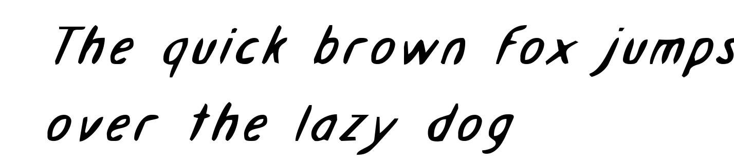 Drafting Table Expanded Italic