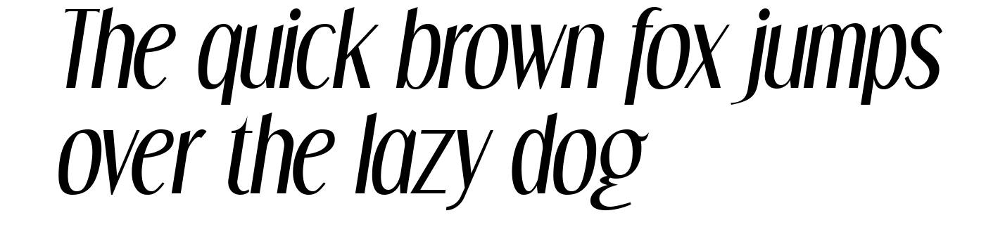 Dream Orphans Italic