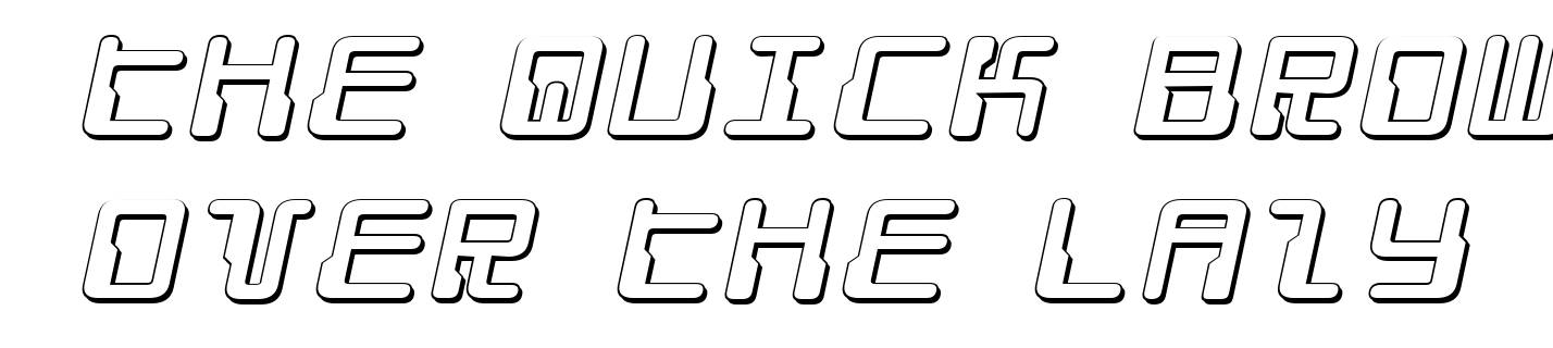 Droid Lover 3D Expanded Italic