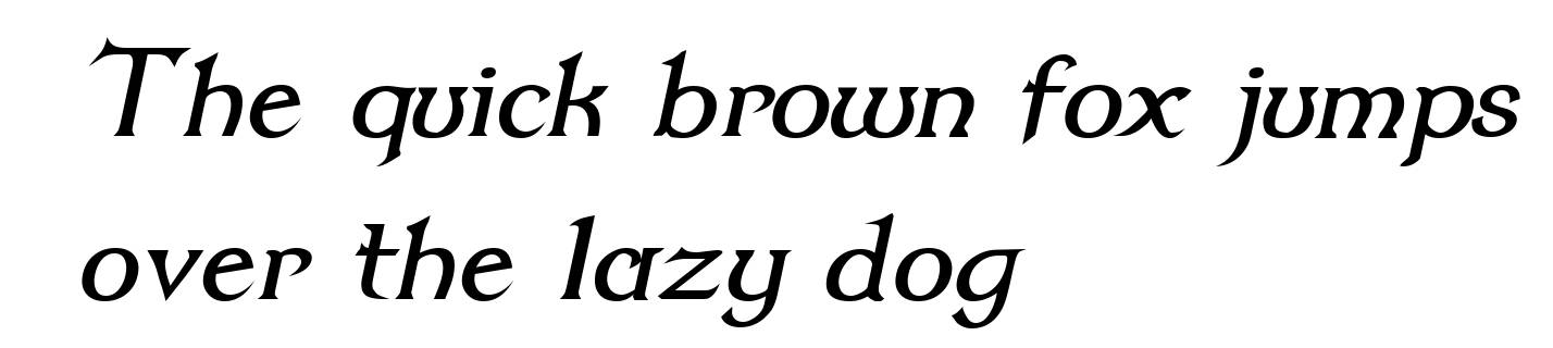 Dumbledor 2 Italic