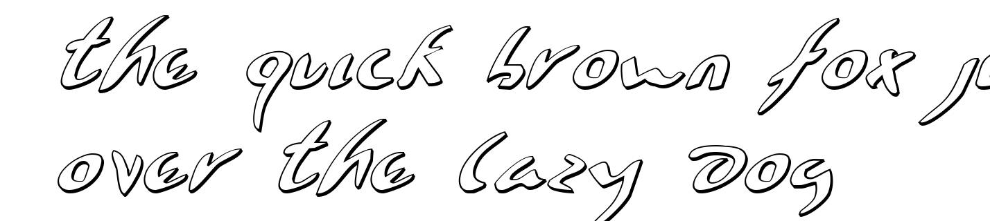 Eagleclaw 3D Italic