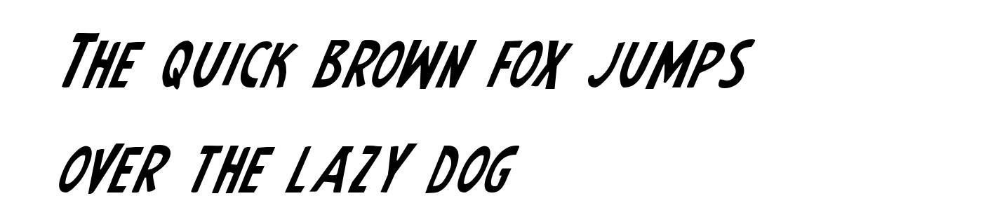 Earth's Mightiest Italic