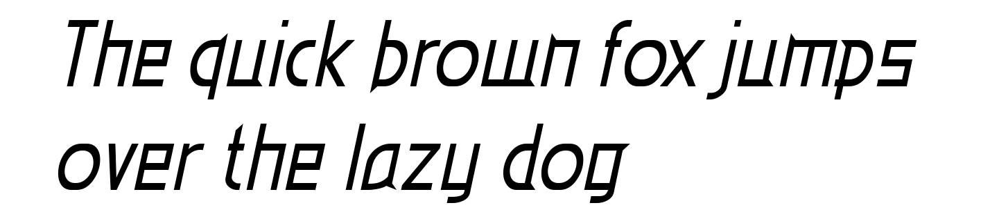 Eden Mills Italic