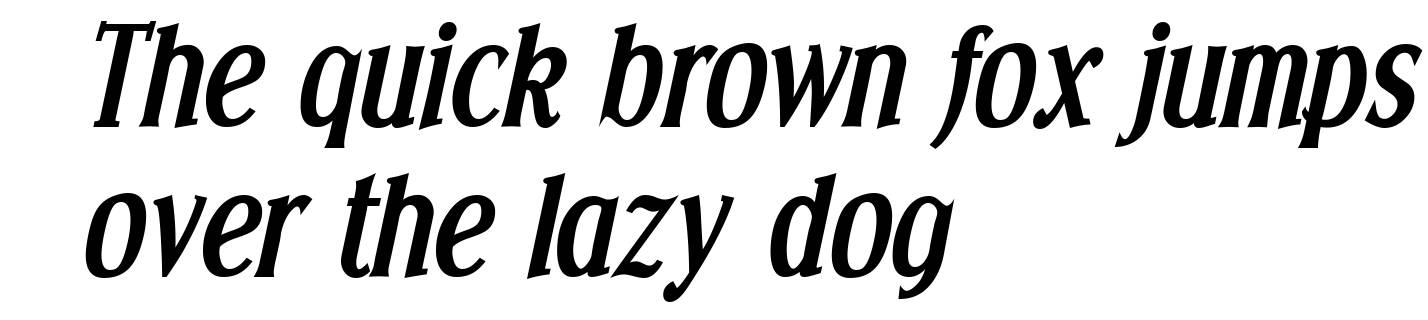 Effloresce Bold Italic