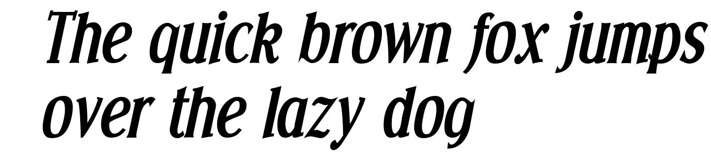 Effloresce Bold Italic