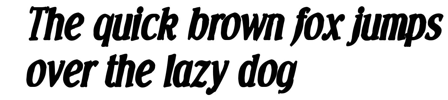 Effloresce Ink Italic
