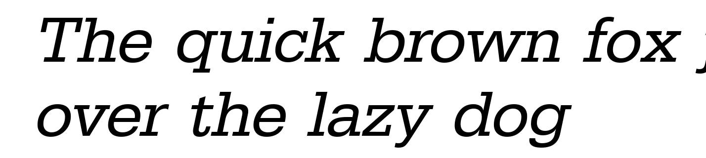 EgyptienneStd-Italic