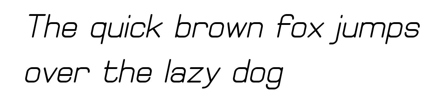 Elgethy Bold Oblique