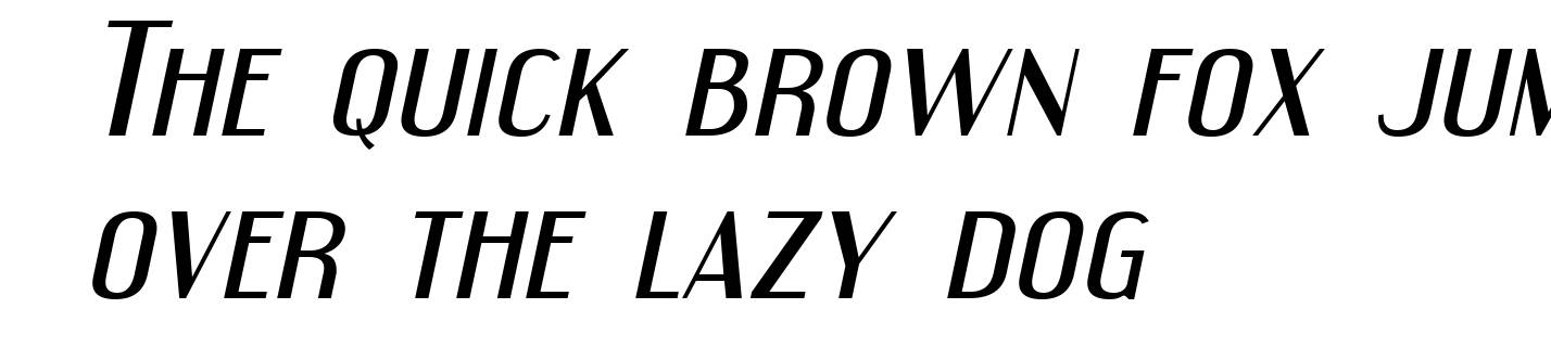 Engebrechtre Expanded Italic