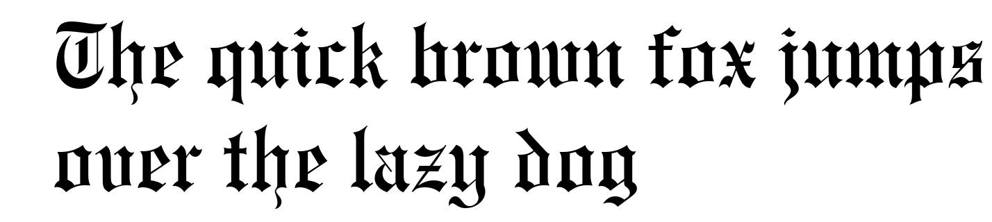 Engravers' Old English BT