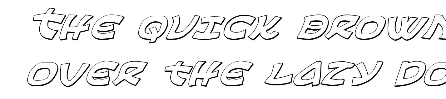 Ephesian 3D Italic