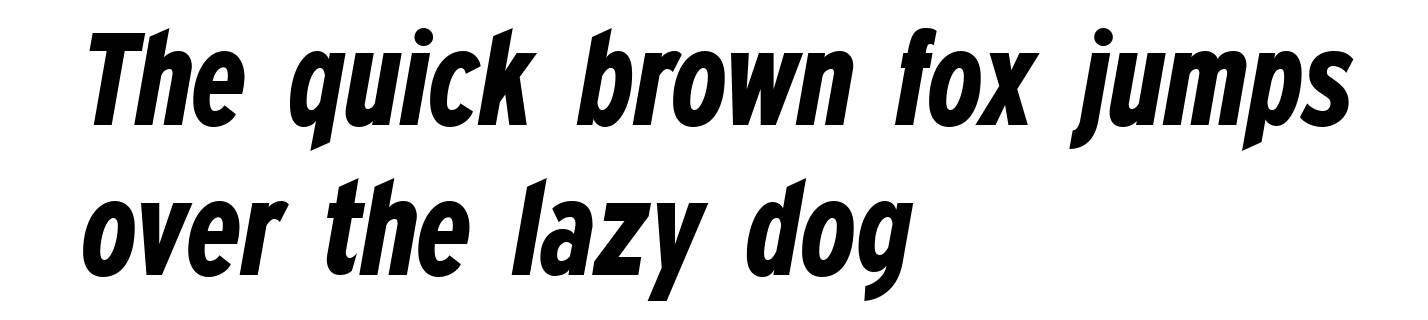 Expressway Cd Bold Italic