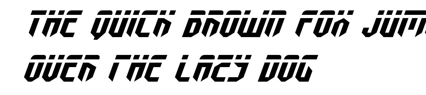 Fedyral Expanded Italic
