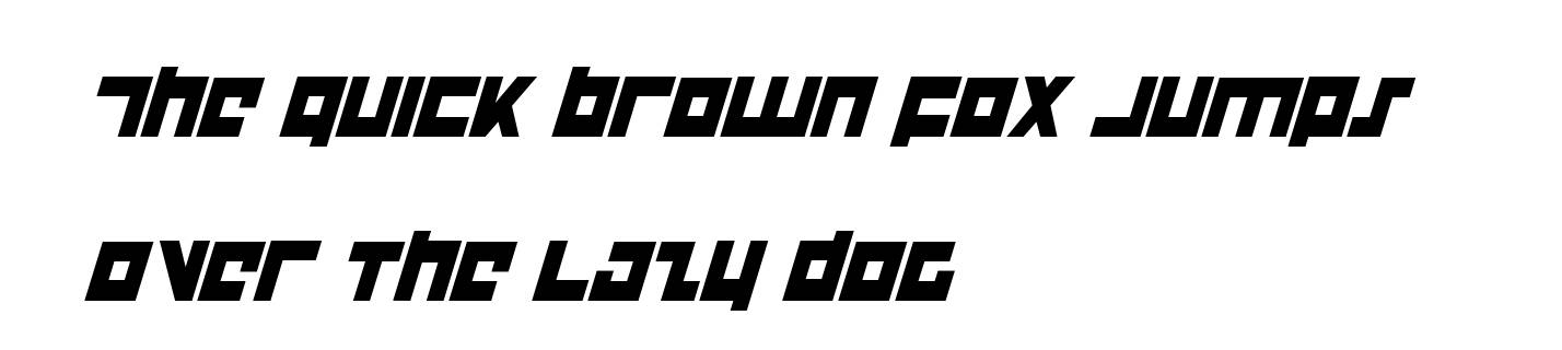 Flight Corps Condensed Italic