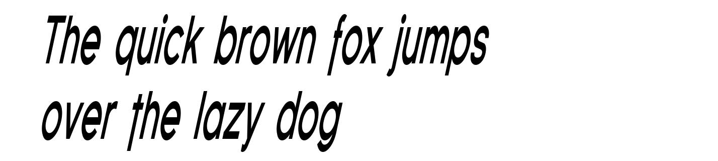 Florencesans Comp Bold Italic