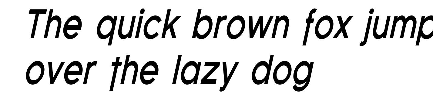 Florencesans Cond Bold Italic