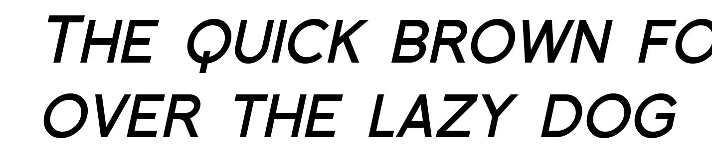 Florencesans SC Bold Italic