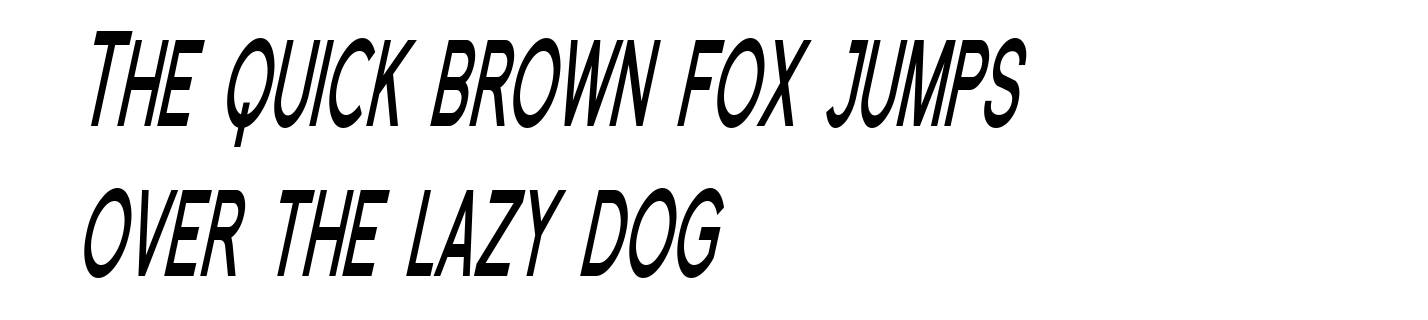 Florencesans SC Comp Bold Italic