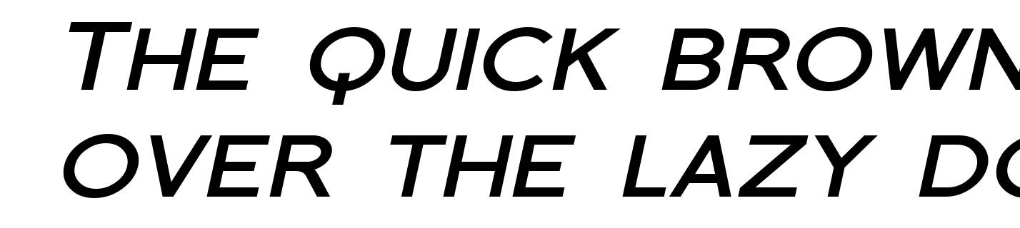 Florencesans SC Exp Bold Italic