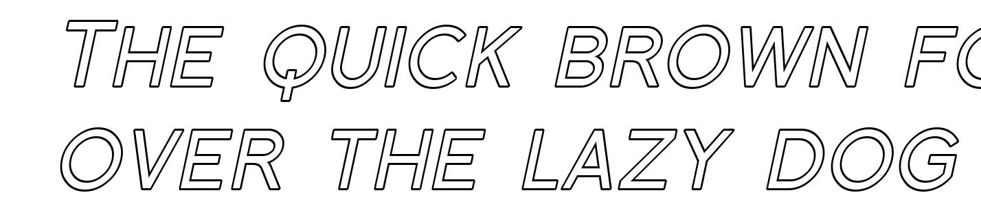 Florencesans SC Outline Italic