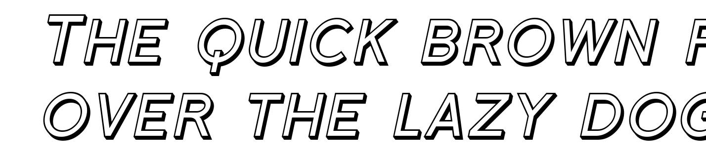 Florencesans SC Shaded Italic