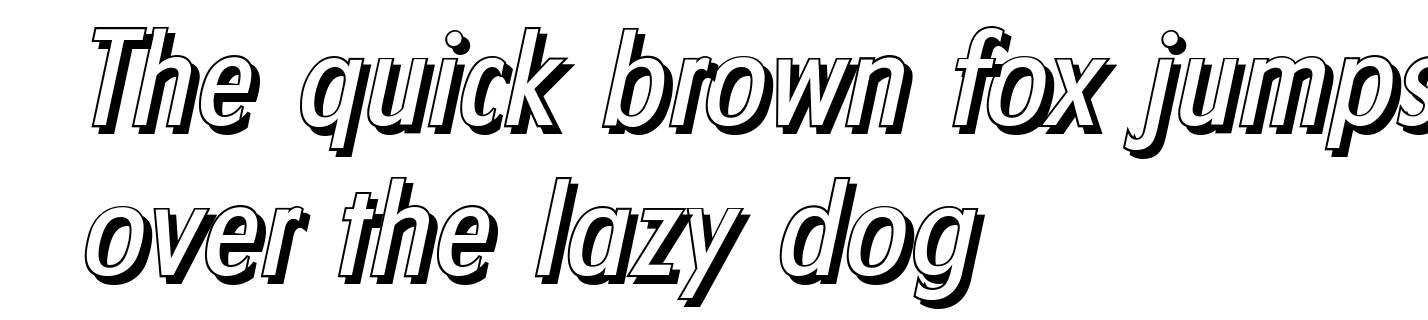 FloridaShadow-Italic