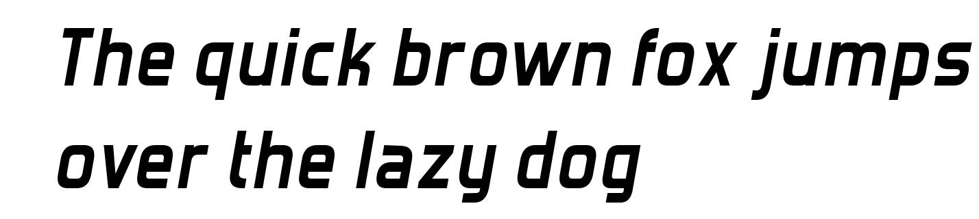 Forgotten Futurist Bold Italic