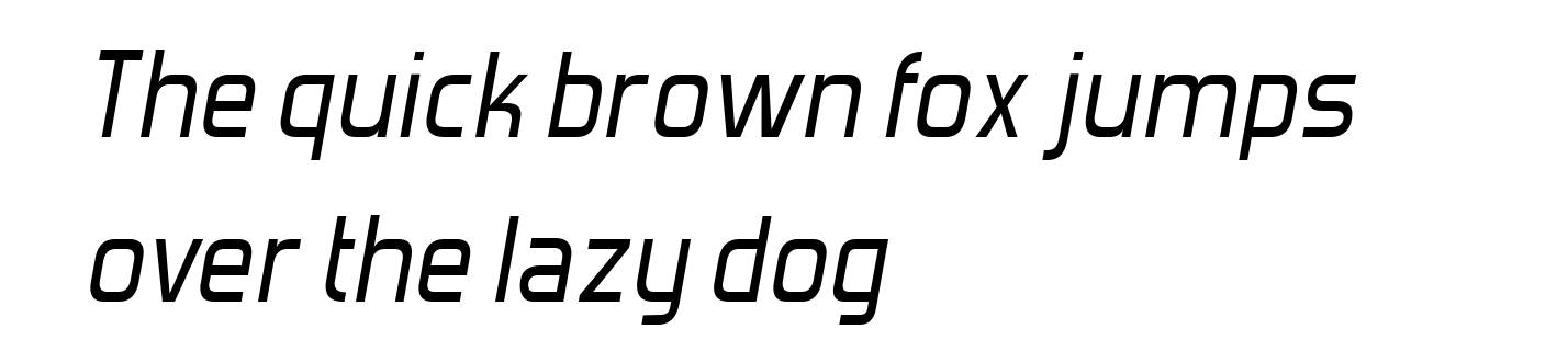 Forgotten Futurist Italic