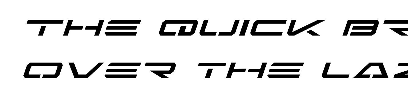 Free Agent Expanded Italic