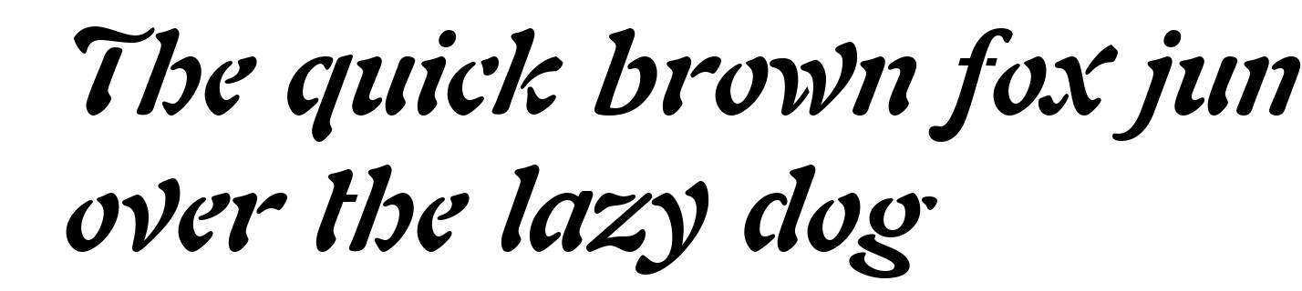 Freeform 721 Bold Italic BT