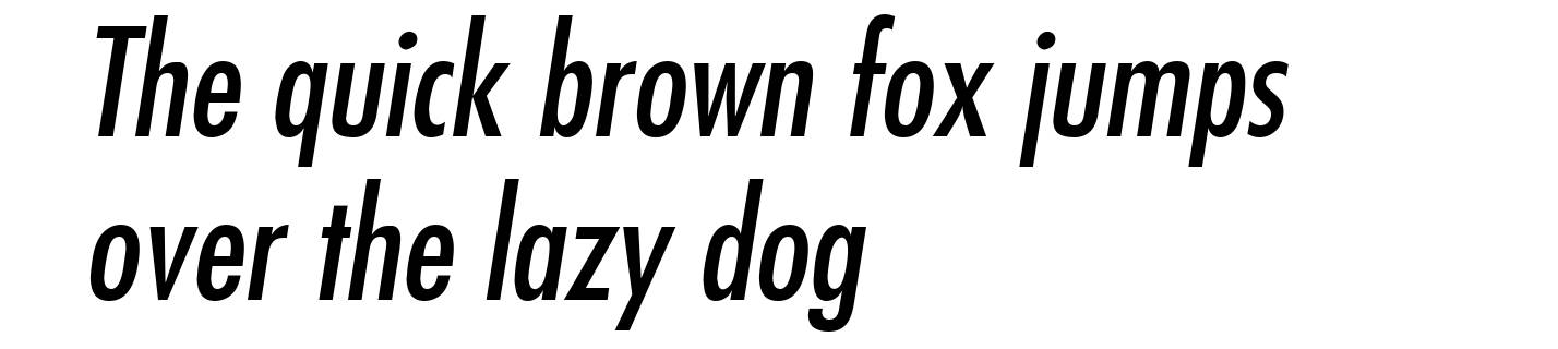 Futura MdCn BT-Italic