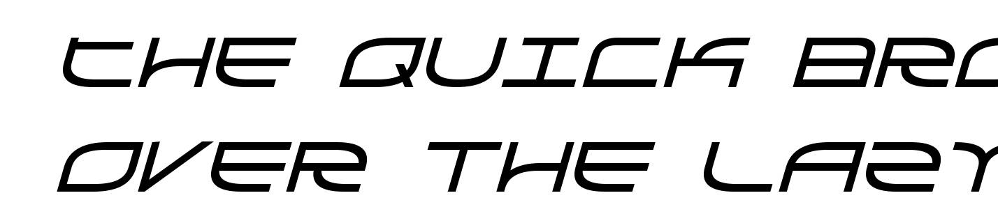 GalgaBold Italic