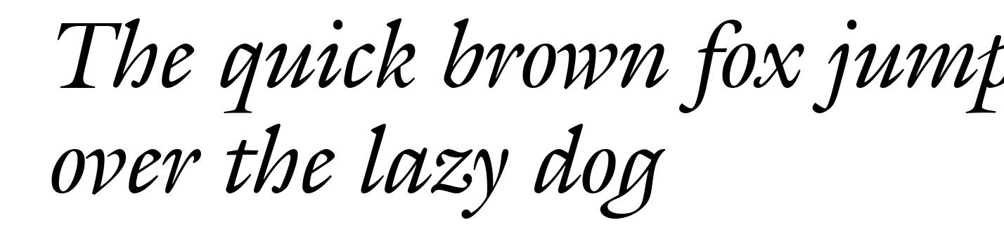 Galliard Italic BT