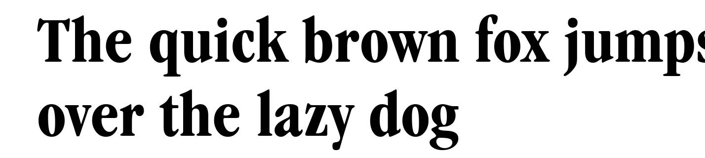 Garamond ITC Bold Condensed BT