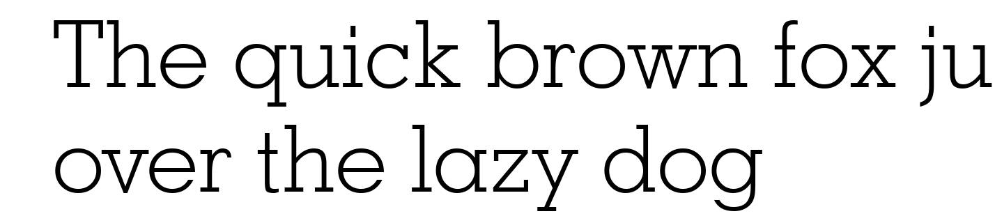 Geometric Slabserif 703 Light BT