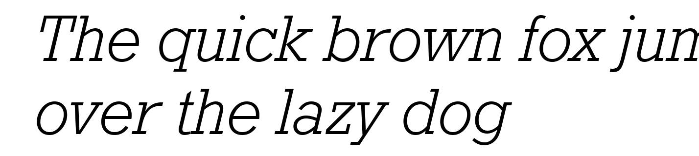 Geometric Slabserif 712 Light Italic BT