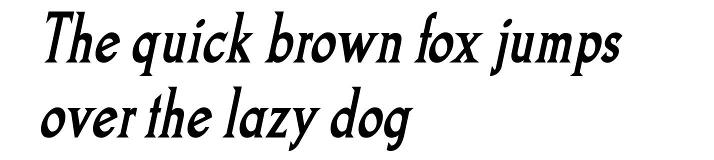 Goodfish Bold Italic