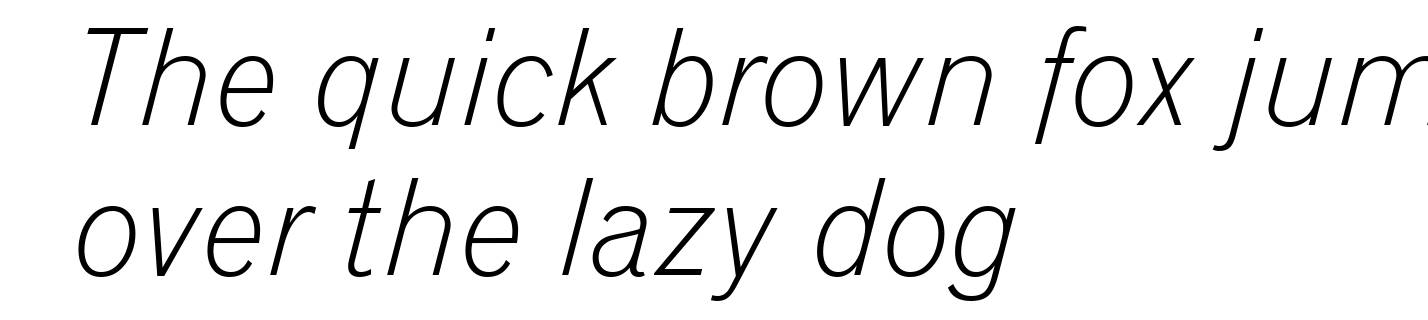 Gothic 720 Light Italic BT