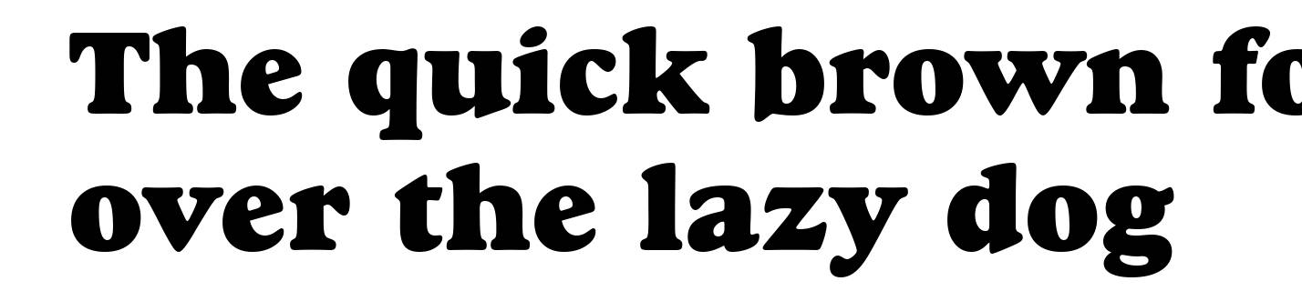 Goudy Heavyface BT