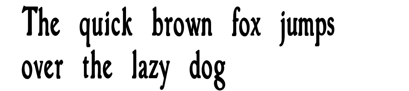 GranthamCondensed Bold