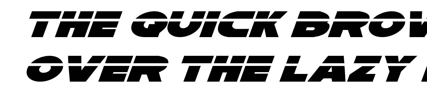 Han Solo Exp Laser Italic