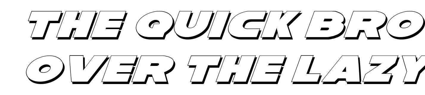 Han Solo Exp Shadow Italic