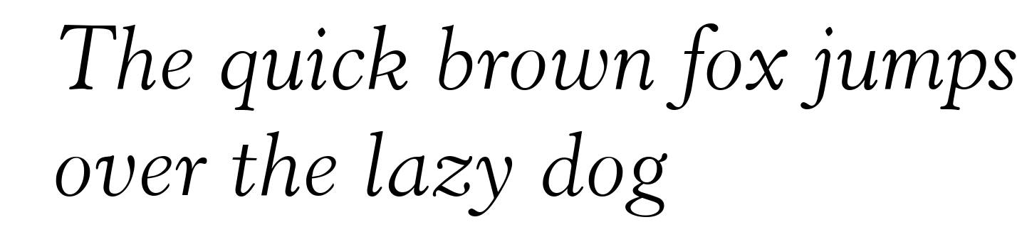 Hastings-Italic