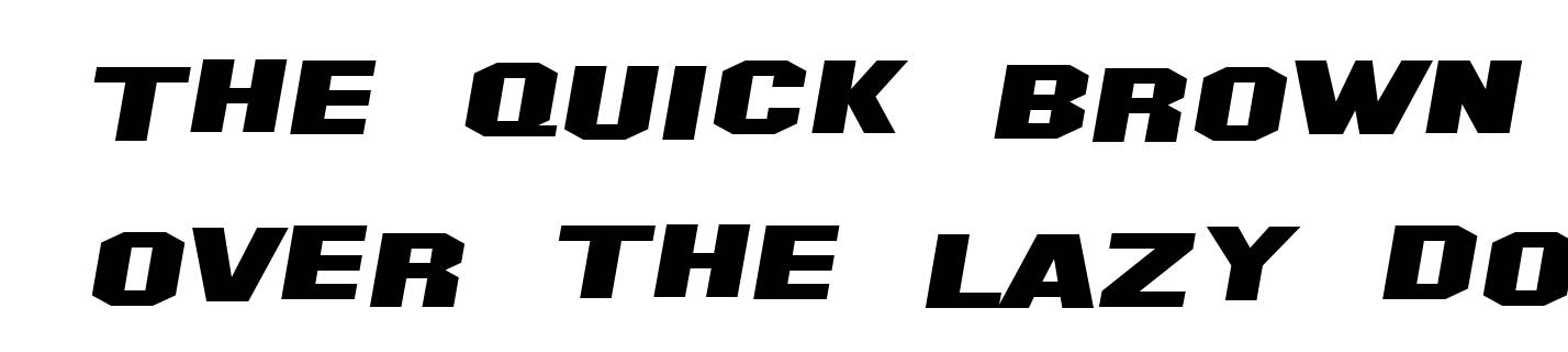 Hollywood Hills Expanded Italic